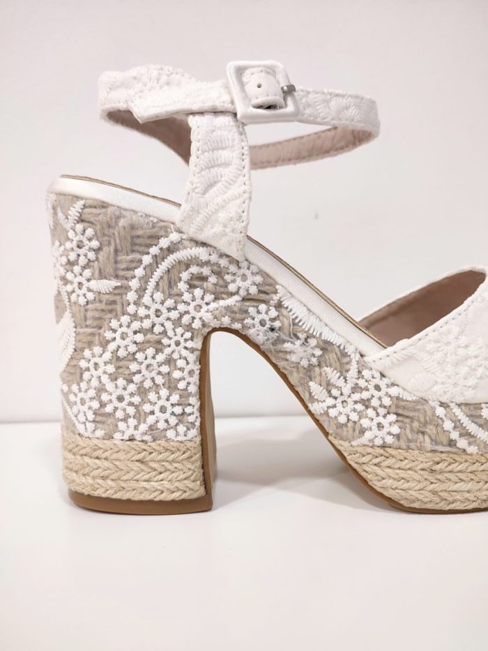 Sandalias Mandarina Pandora Blanco - Imagen 2