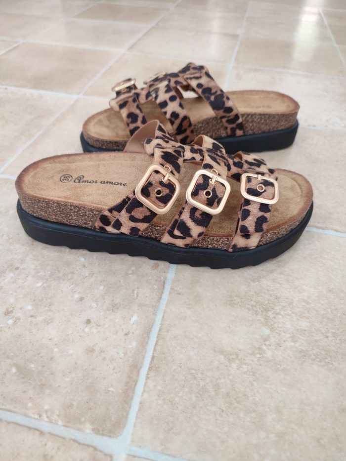 Chanclas Singapur Leopardo - Imagen 2