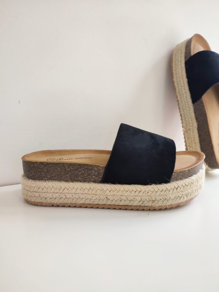 Chanclas Arbola Negro