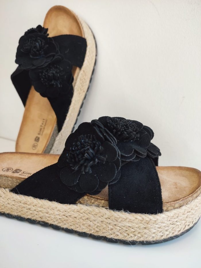 Chanclas Carfu Negro - Imagen 2