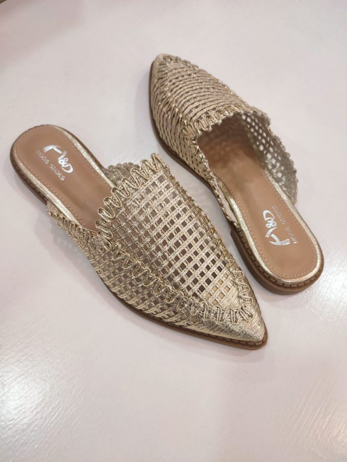 Zuecos Pralina Oro - Imagen 2